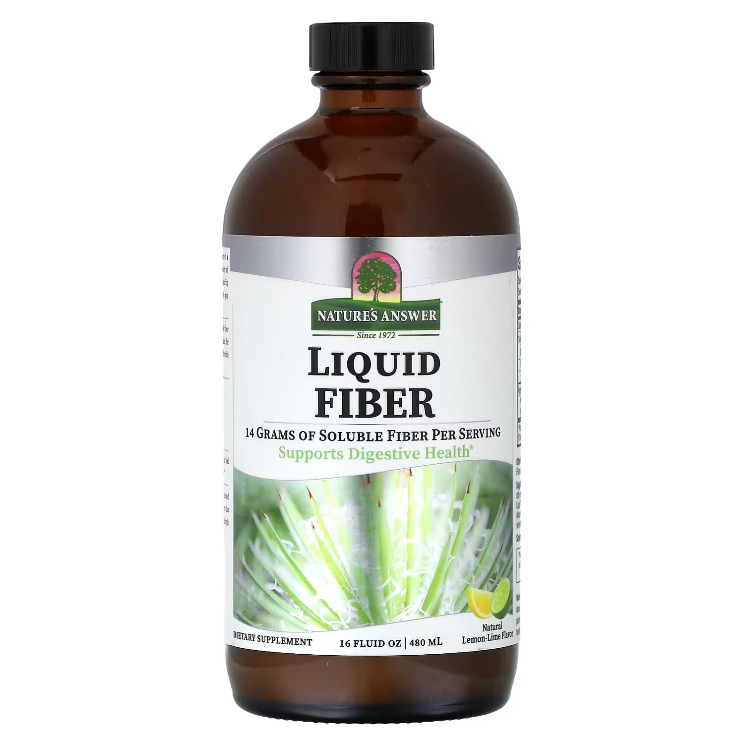 

Nature's Answer Liquid Fiber Натуральный лимон-лайм 16 жидких унций (480 мл)