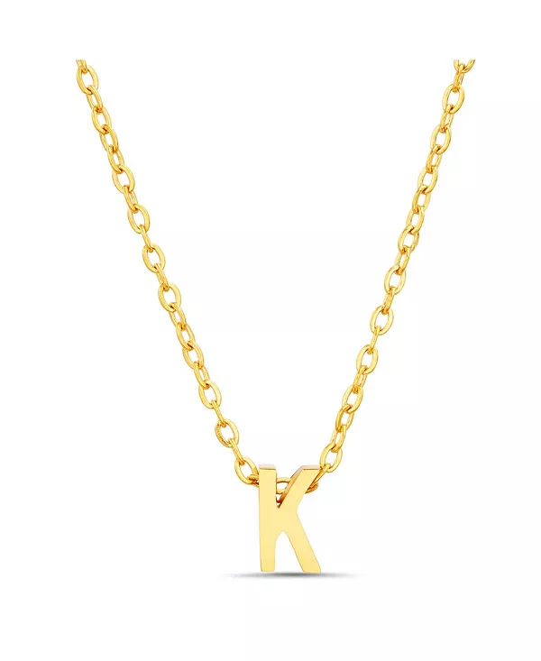 

Ожерелье с подвеской в виде инициала золотистого тона Kensie, k