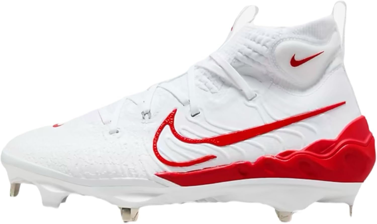 

Мужские бейсбольные бутсы Nike Alpha Huarache NXT, White/Pure Platinum-University Red