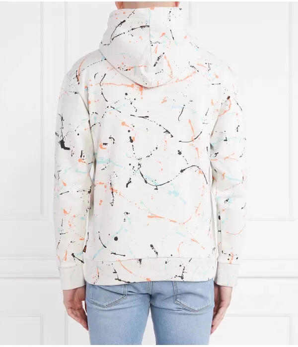 Толстовка Wepaint 10245090 01 regular fit Boss Orange, серый — фото 4