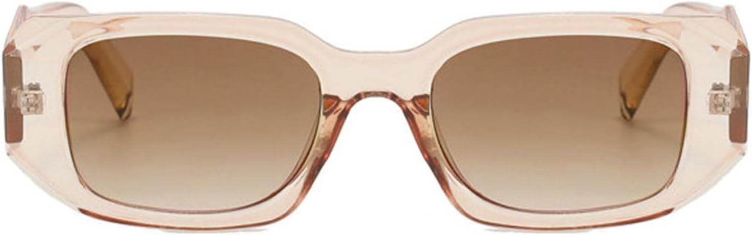 

Солнцезащитные очки Willochra Trendy прямоугольной формы для женщин и мужчин, ретро-солнцезащитные очки, винтажные квадратные очки с леопардовым принтом и зелеными линзами, C8