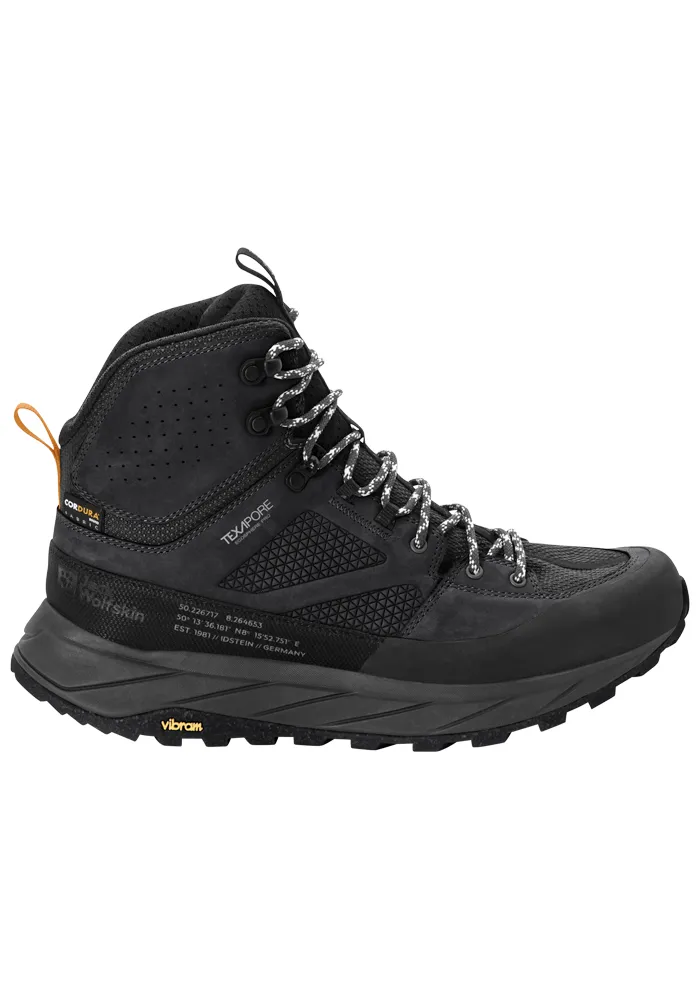 

Кроссовки Jack Wolfskin "TERRAQUEST TEXAPORE MID M", черный