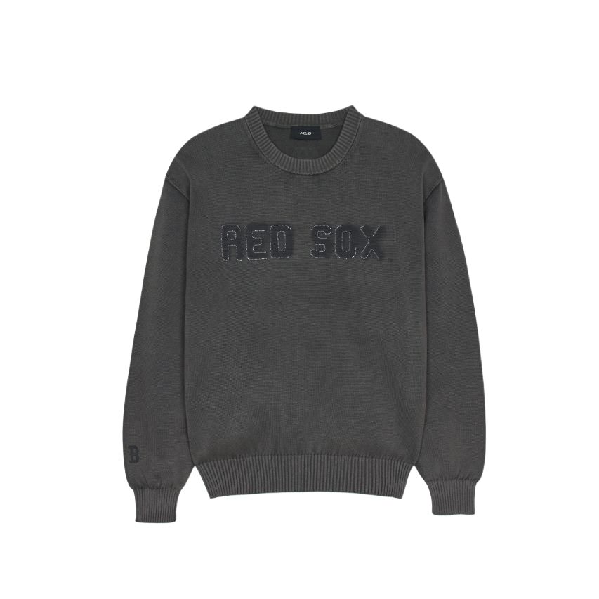 

MLB Базовый вязаный свитер Boston Red Sox унисекс charcoal gray