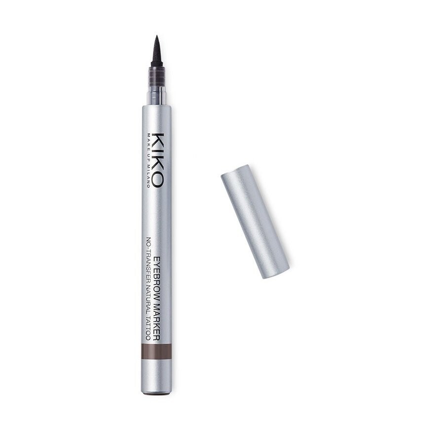 

KIKO Milano, Eyebrow Marker, Немаркирующий маркер для точного прорисовки и заполнения бровей, 02 Каштан и Блонд