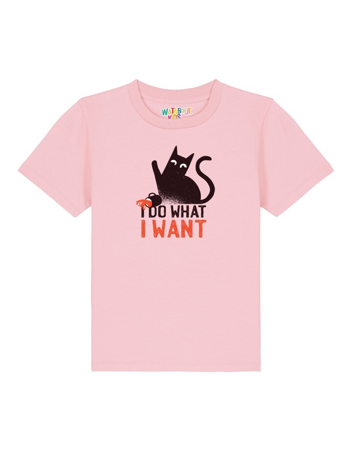 

Футболка wat Apparel, розовый