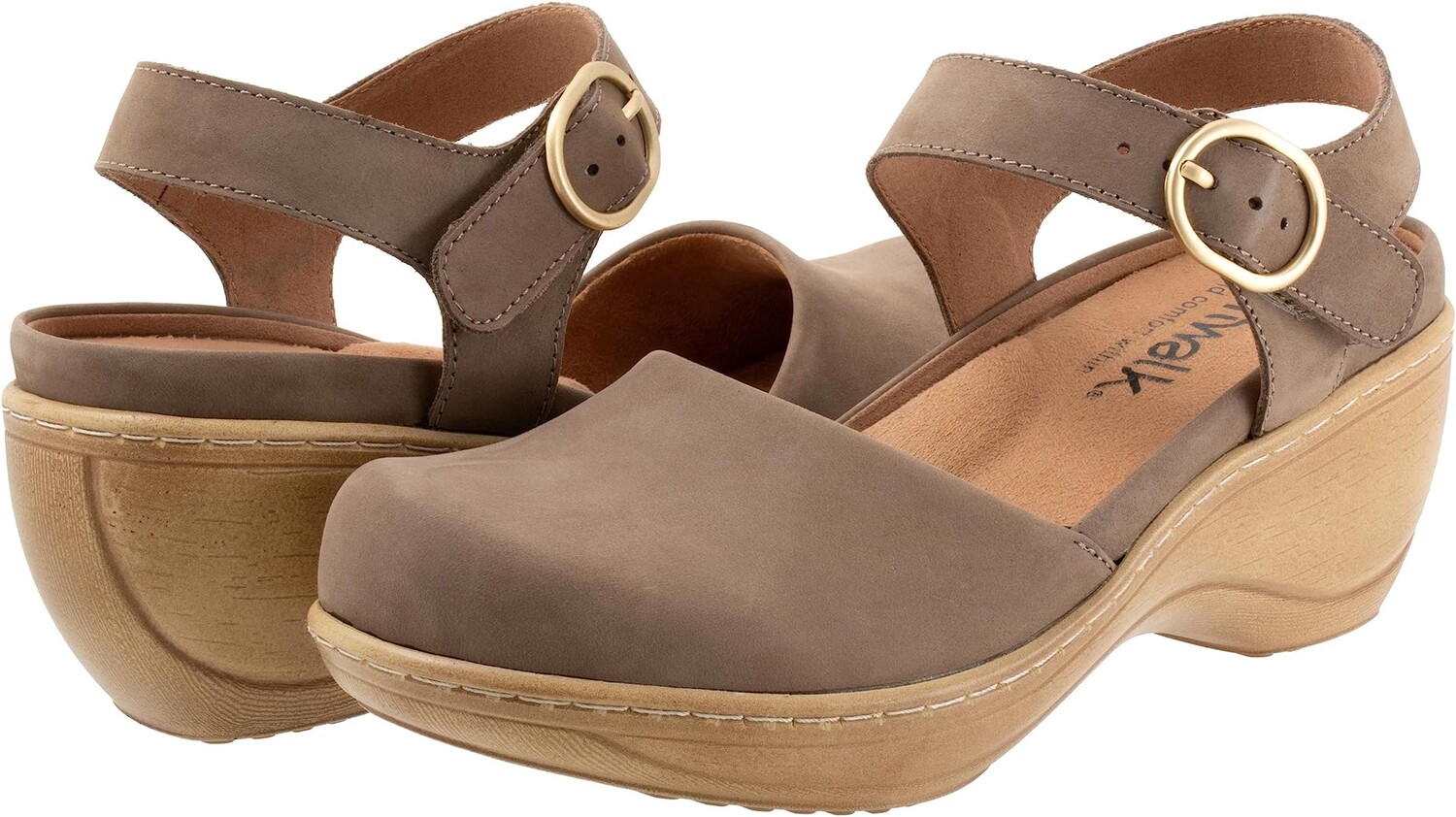 

Сабо Mabelle SoftWalk, цвет Taupe Nubuck