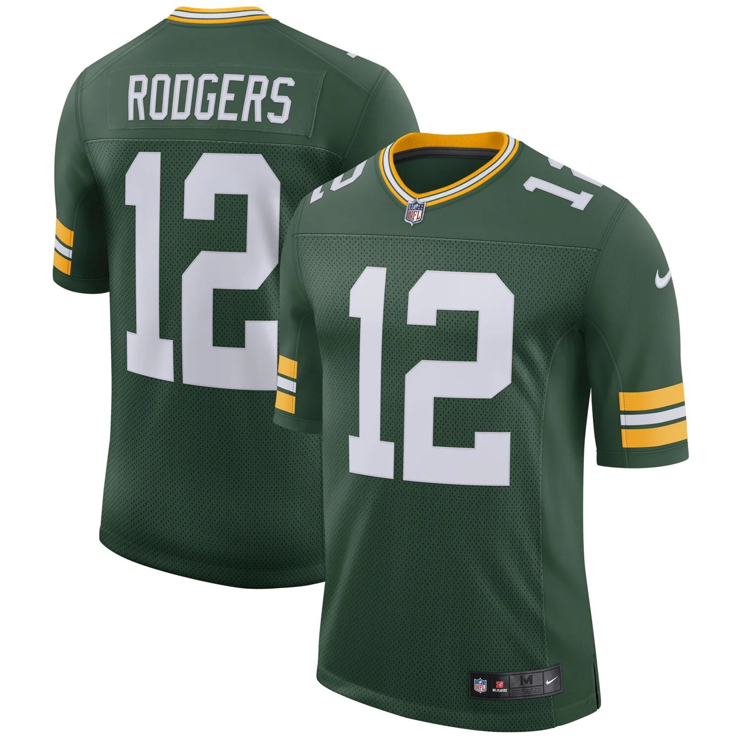 

Мужская футболка Aaron Rodgers Green Green Bay Packers Classic Limited Player Nike