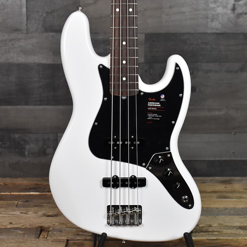 

Басс гитара Fender American Performer Jazz Bass - Arctic White with Gig Bag