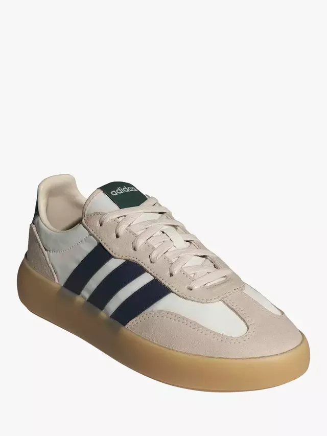 Детские кроссовки Barreda Decode из смешанной кожи, цвет: белый/разноцветный adidas — фото 2