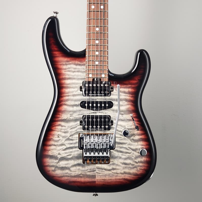 

Электрогитара Charvel MJ San Dimas Style 1 HSH FR M QM Electric Guitar - Midnight Glow - NEW !