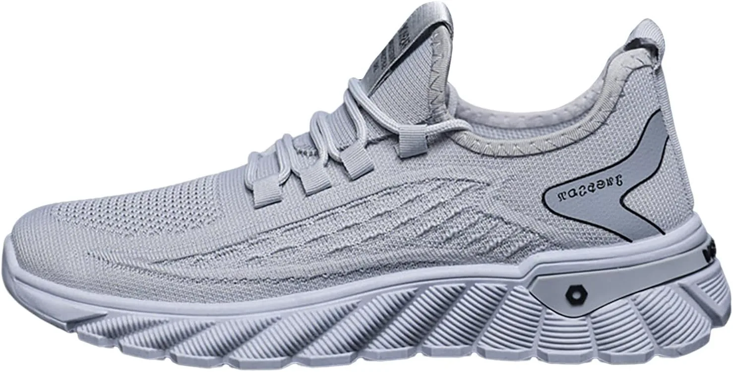 

Мужские кроссовки 2023 летние дышащие сетчатые кроссовки подростковые модные большие размеры мужская обувь кроссовки для мужчин широкие Generic, серый