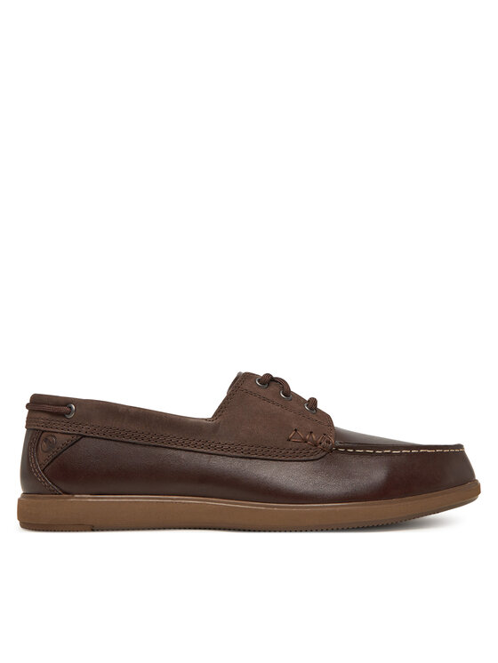 

Мокасины Bratton Boat 26181271 Clarks, коричневый