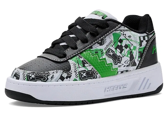 Кроссовки с колесиками Heelys Minecraft Kama, Black/White/Green