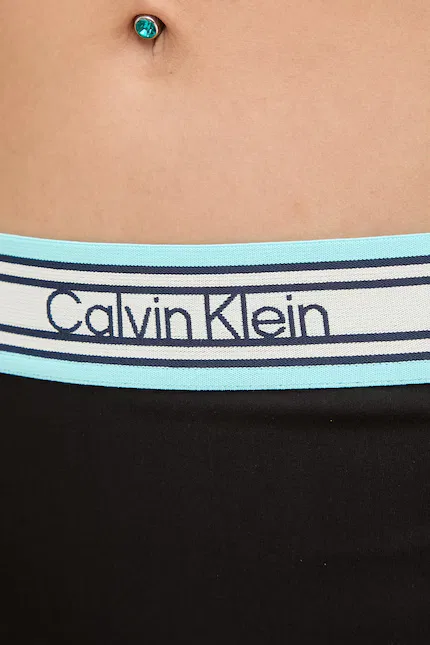 Бикини высокий стан Calvin Klein, черный — фото 4