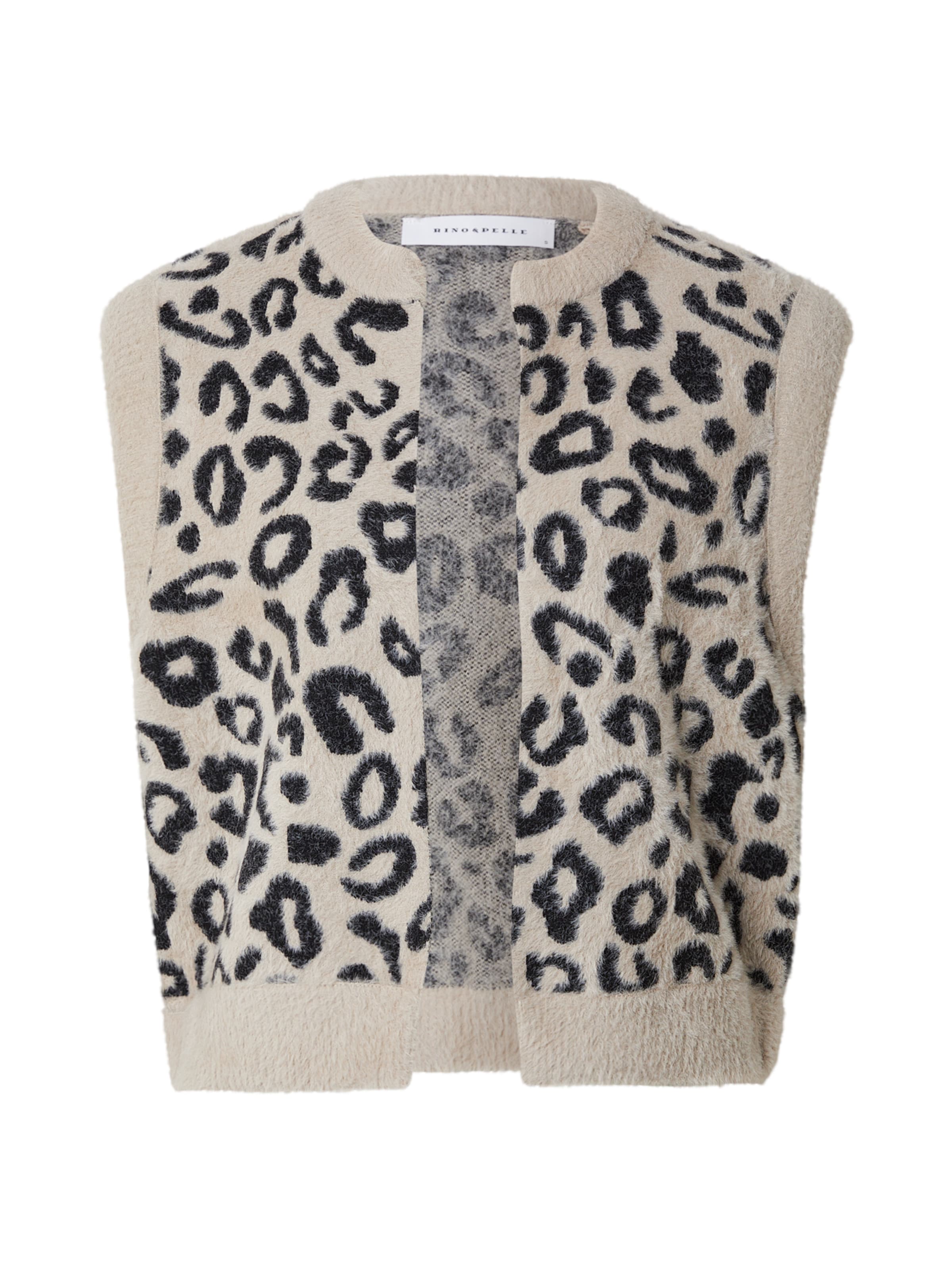 

RINO & PELLE Вязаный жилет 'Elona' в светло-коричневом цвете