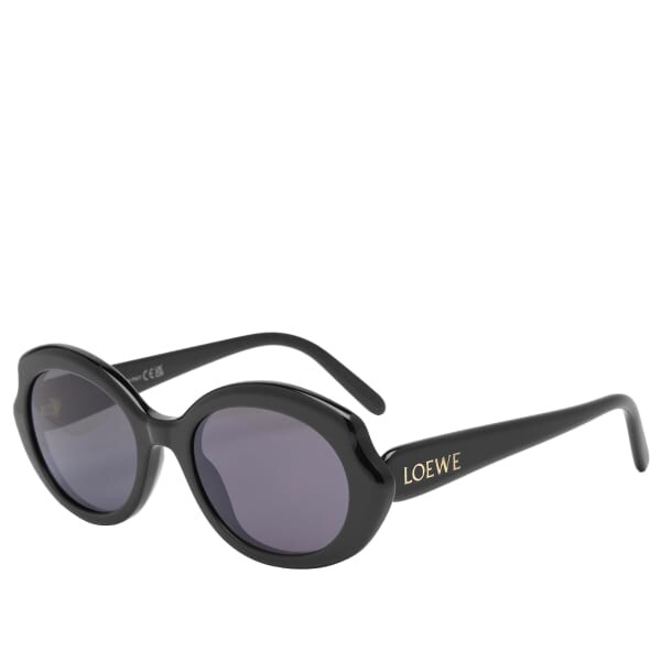 

Тонкие солнцезащитные очки Loewe Loewe Eyewear, черный