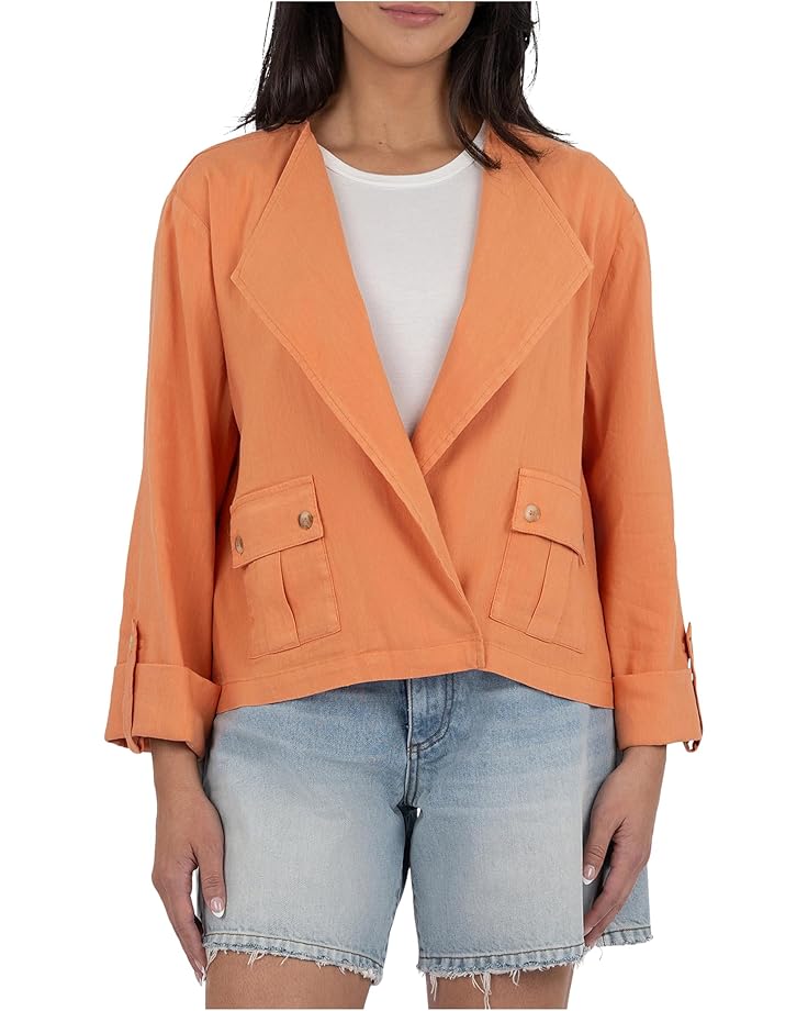 

Куртка KUT from the Kloth Karie Relax Shawl Jacket, цвет Sunkist
