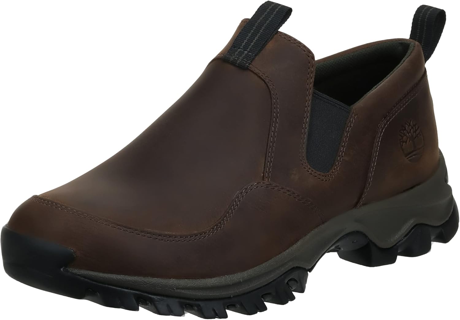 

Timberland Men's Mt. Maddsen Slip on Hiking Shoe, Dark Brown Full Grain