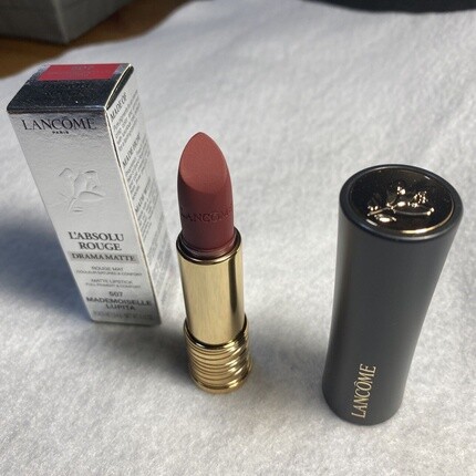 Матовая губная помада Lancome L'Absolu Rouge Drama 507 Mademoiselle Lupita 0,12 унции — фото 2