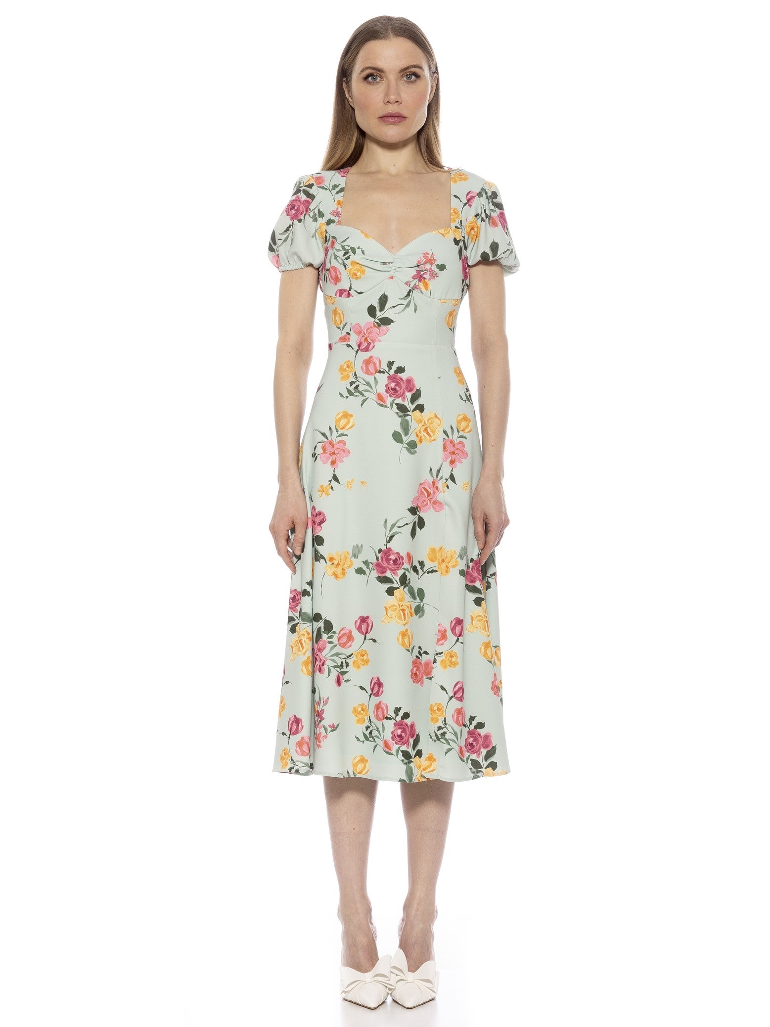

Платье Грейси ALEXIA ADMOR, цвет sage floral