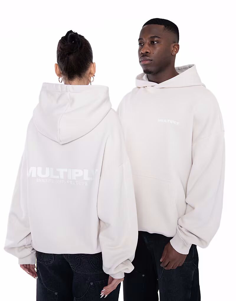 

Multiply Apparel - Multiply - Толстовка свободного кроя бежевого цвета