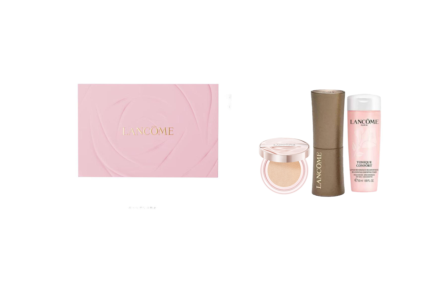 

LANKOU It's Me Dewy набор для макияжа легко растушевывается натуральный 14г+50мл+1,6г LANCOME