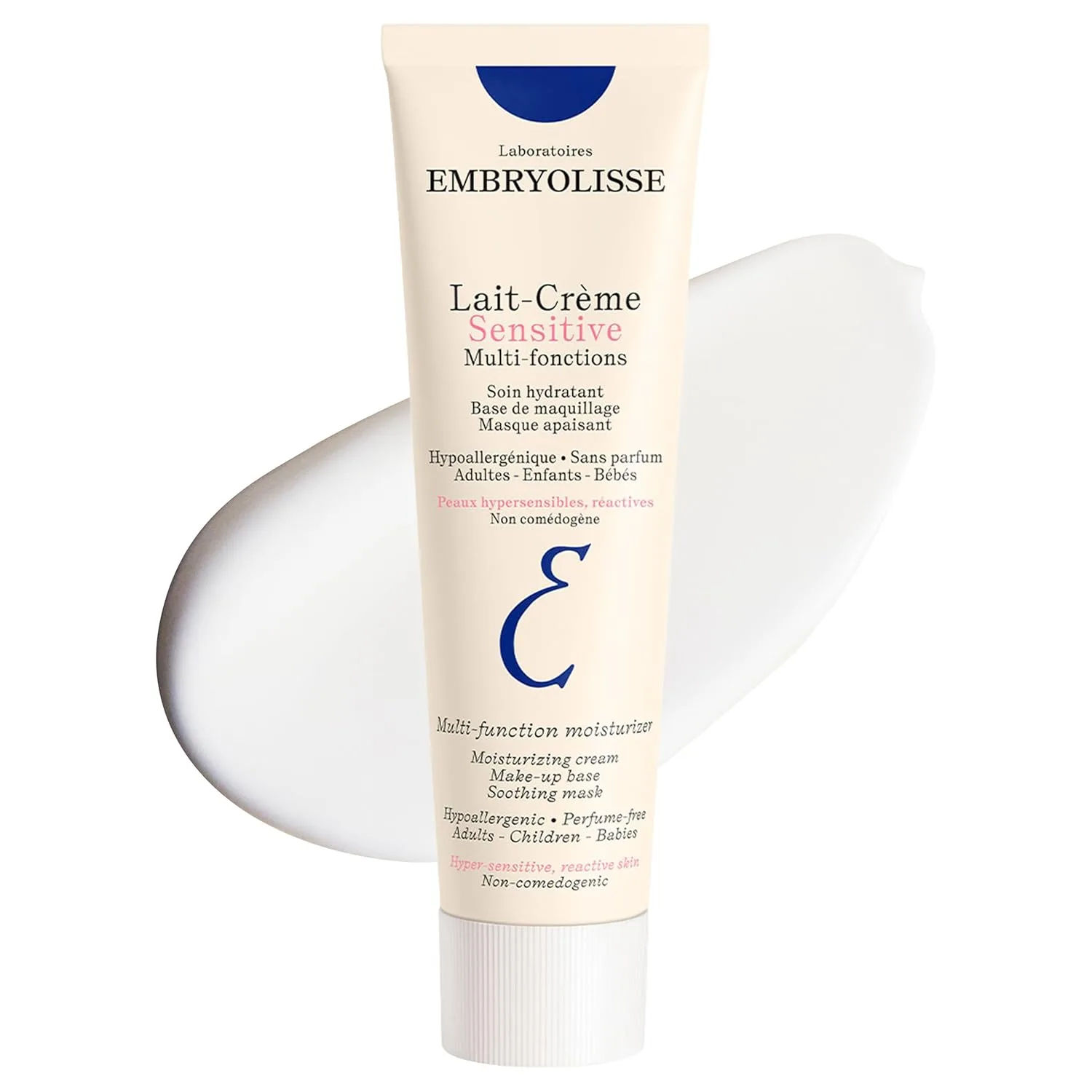 Крем для лица Embryolisse — Увлажняющий Lait Creme Sensitive. Гипоаллергенный и тела для всех типов кожи. С алоэ вера, 29.9 мл
