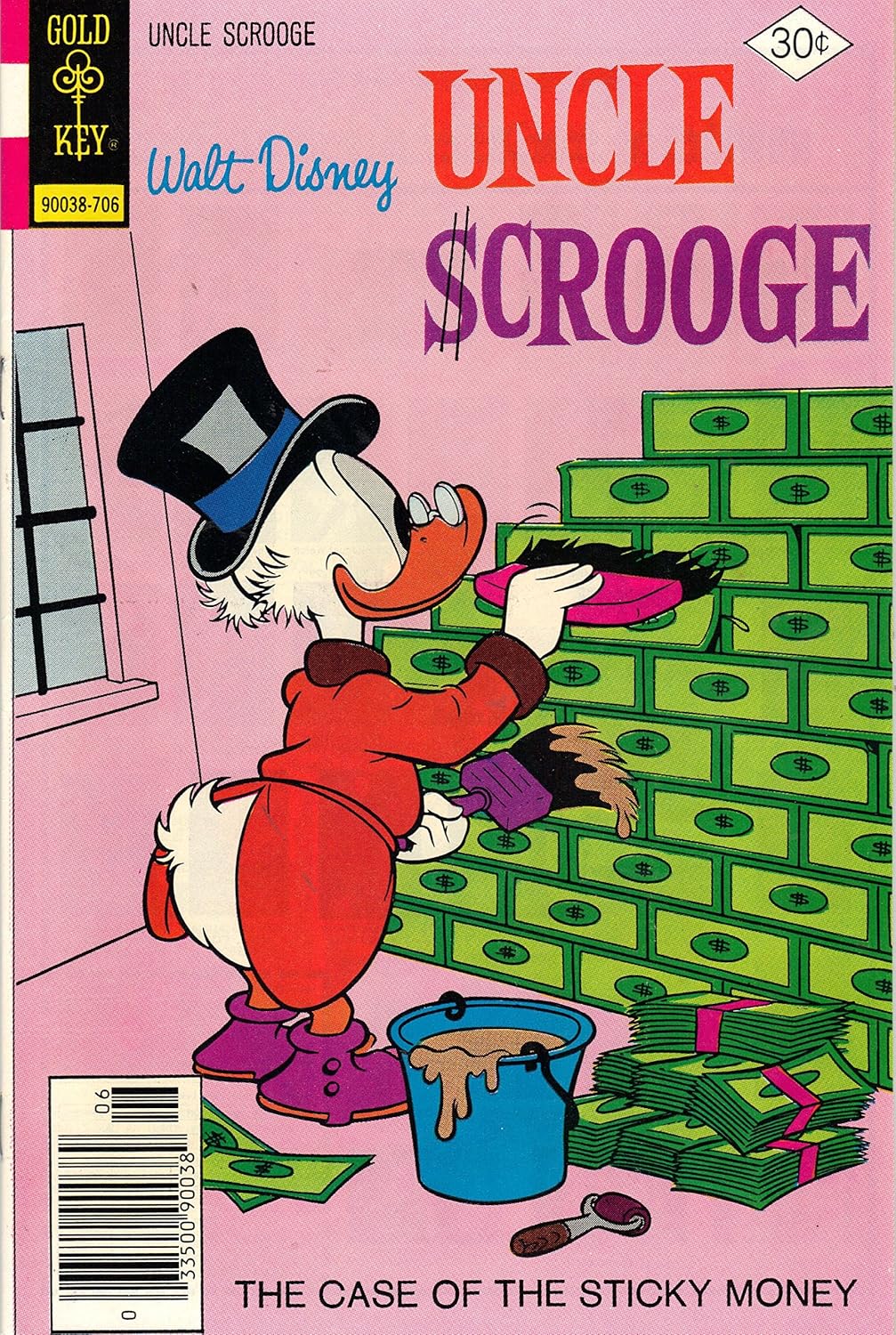 

Uncle Scrooge: The Case of the Sticky Money, No. 141 (Gold Key)