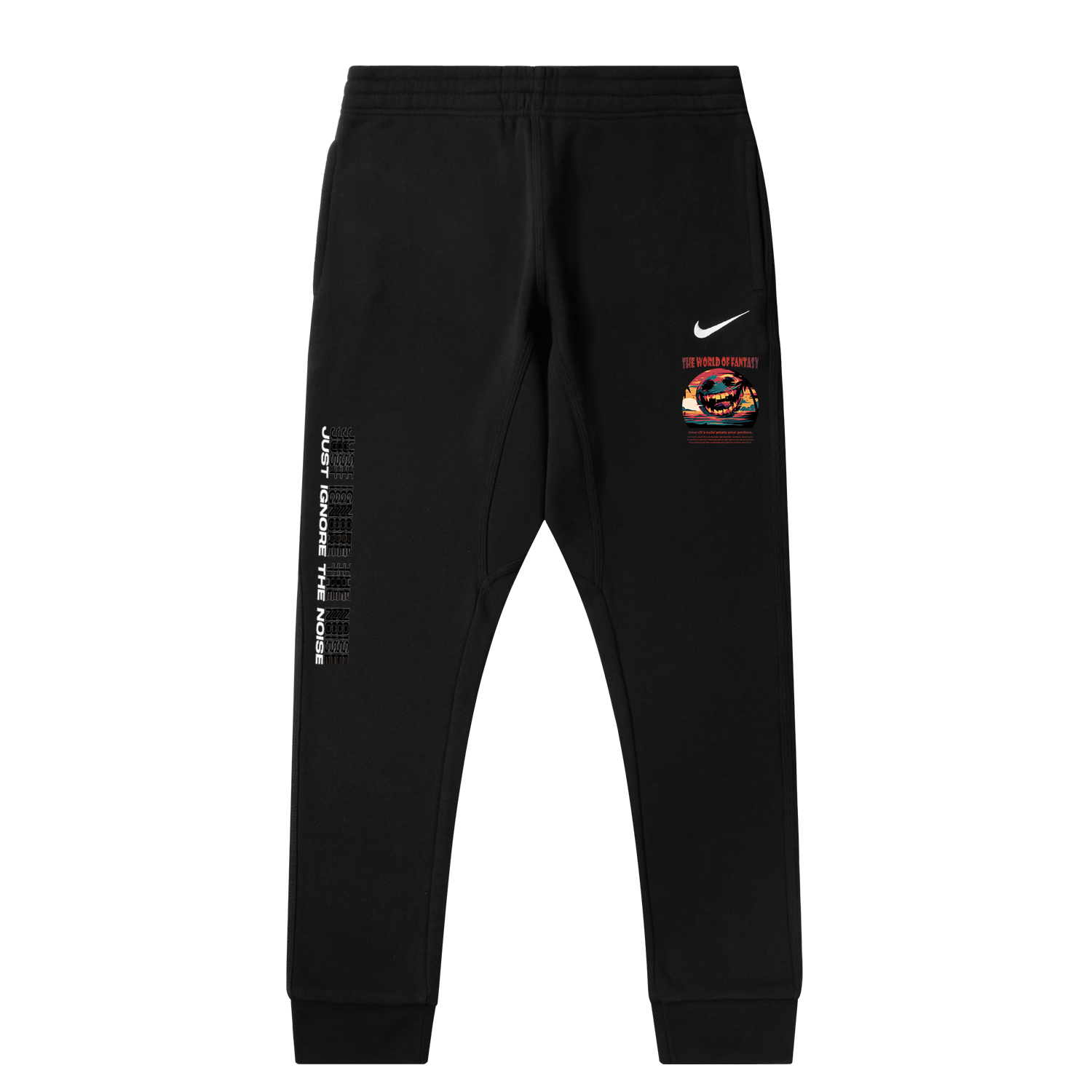 

Nike Вязаные спортивные штаны унисекс черный