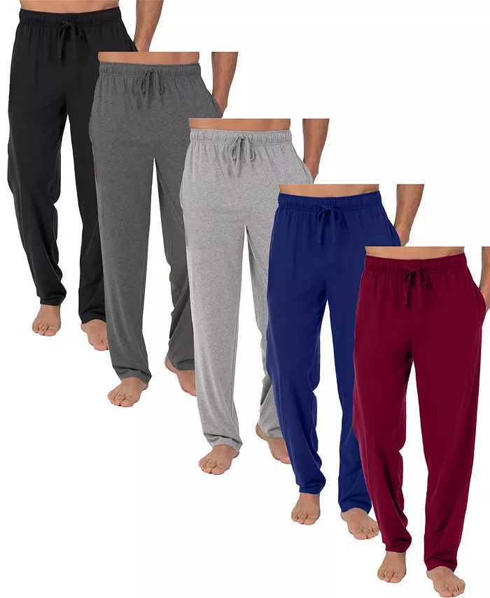 

Мужские классические домашние брюки Modern Fit, 5 пар Galaxy By Harvic, мультиколор
