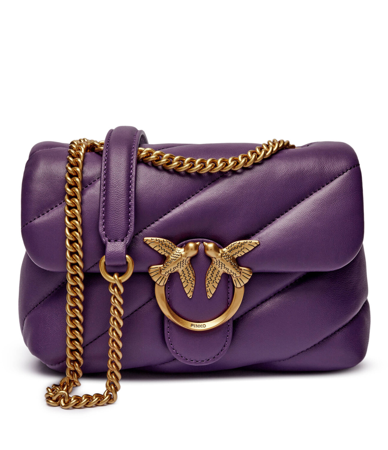

Сумка через плечо Pinko LOVE PUFF MINI, фиолетовый
