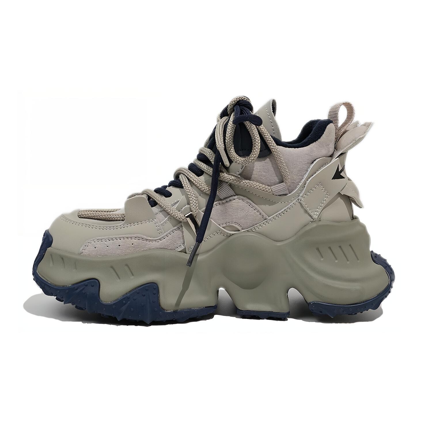 

Кроссовки Little hair meow xiaofamiao Chunky Sneakers Women's Low-top, цвет Trendy brand powder (single li)