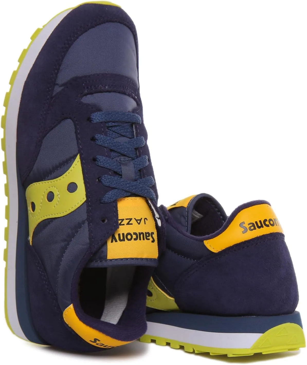 Мужские кроссовки Saucony Jazz Original, темно-синий/желтый — фото 4