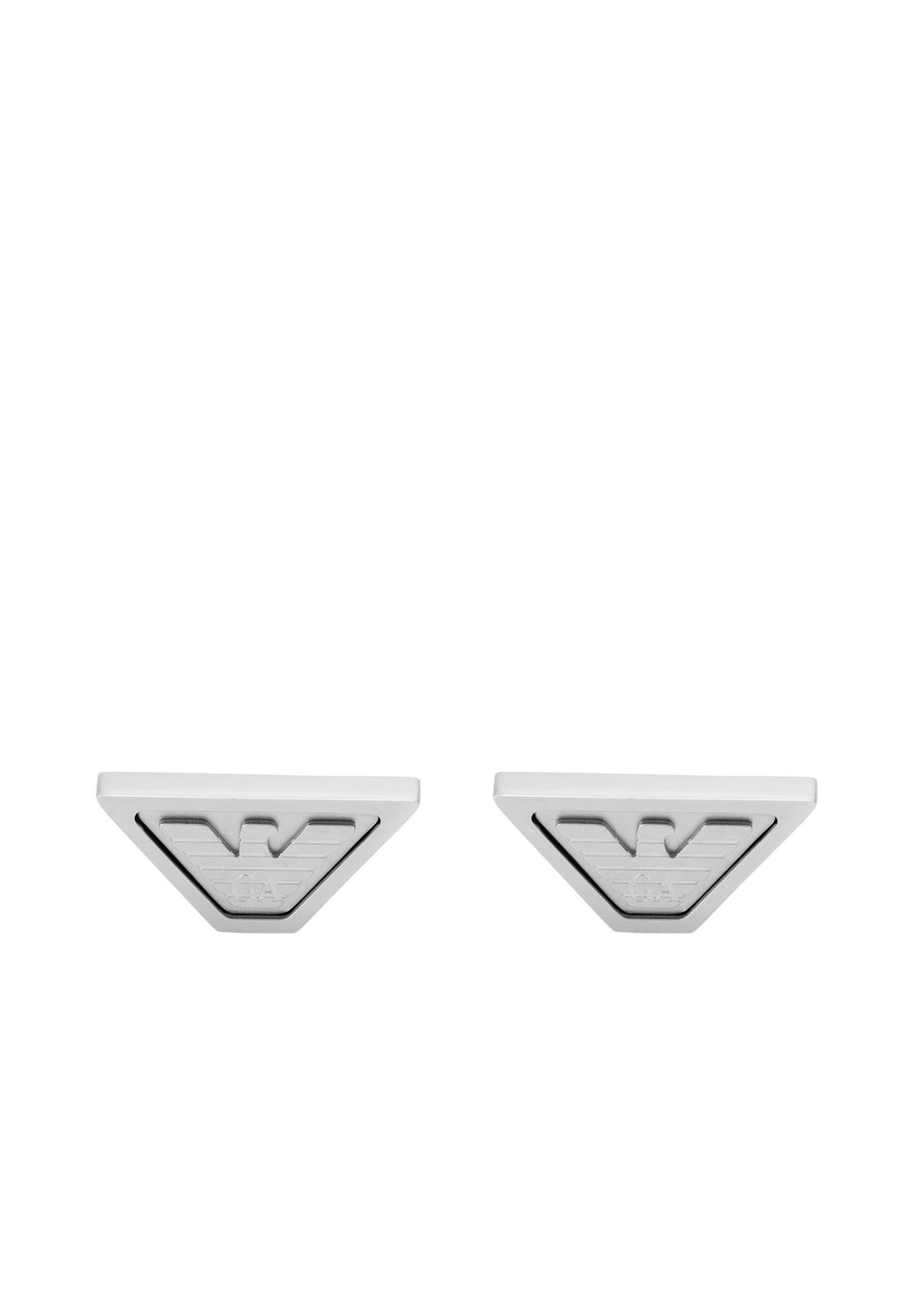 

Запонки EAGLE LOGO Emporio Armani, серебряный