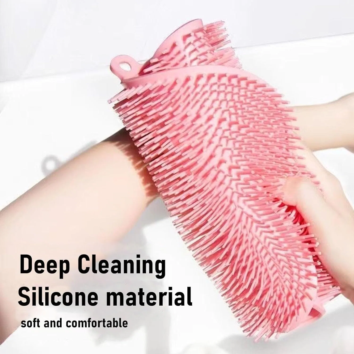 Силиконовый скребок для ног и спины «Hands-Free» от Solespa Generisch, Grey — фото 2
