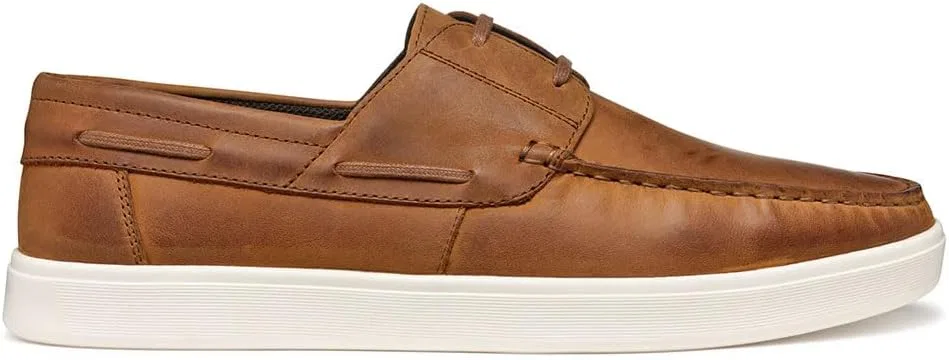 Мужские мокасины Geox U Avola BMoccasin, Brown Cotto — фото 4