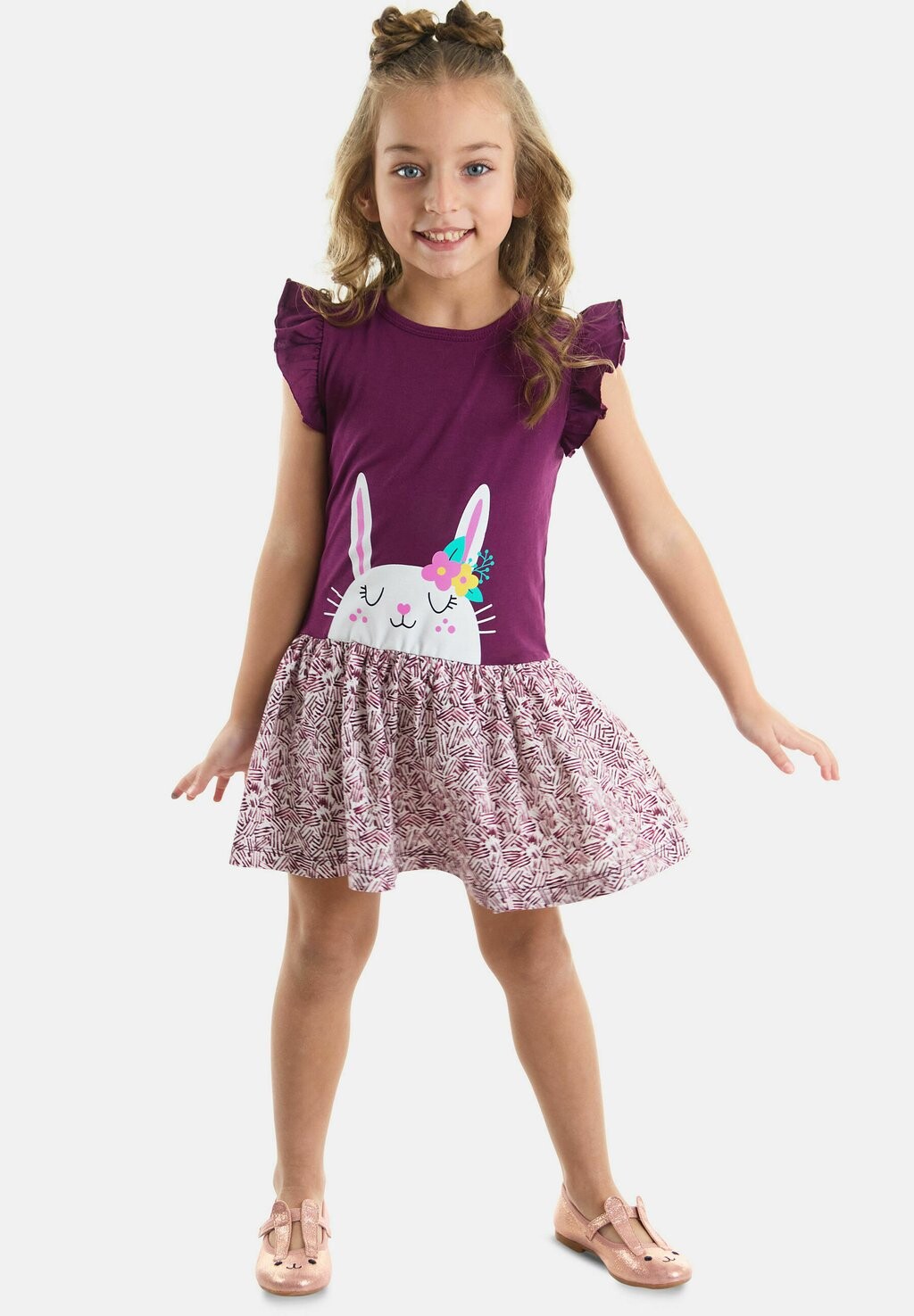 

Платье из джерси CAT Denokids, цвет bordeaux