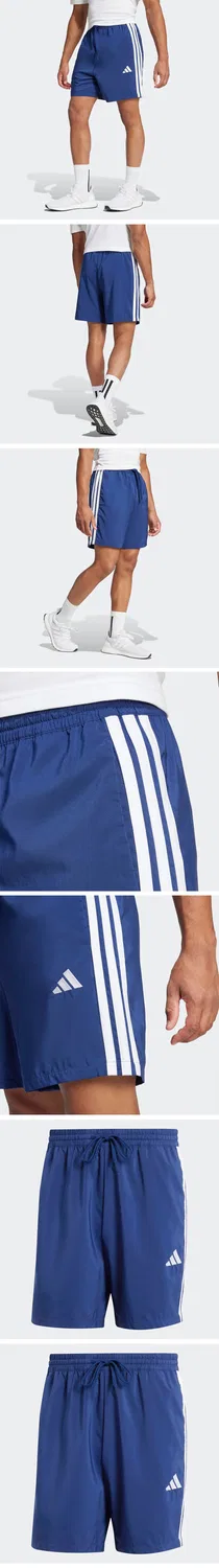 Мужские тёмно-синие шорты Essential 3S Chelsea от Adidas — фото 4