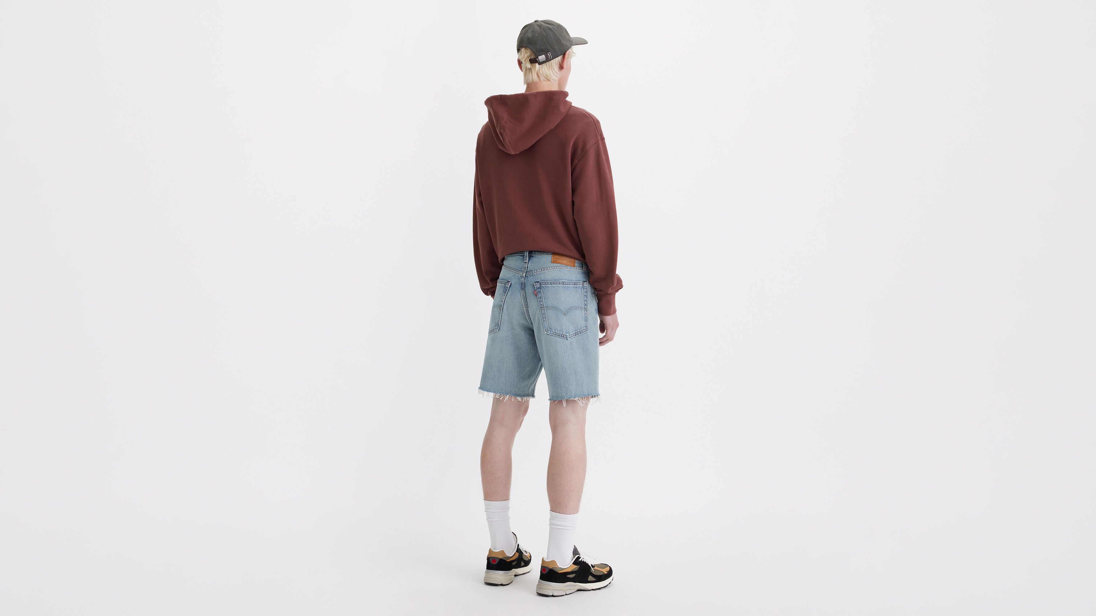 468 Свободные мужские шорты 9 дюймов Levi's, цвет Astro Jam - Light Wash — фото 3
