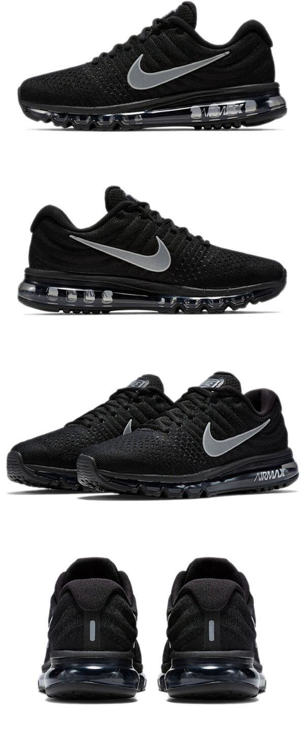 Кроссовки air max 2017 Nike, черный — фото 3
