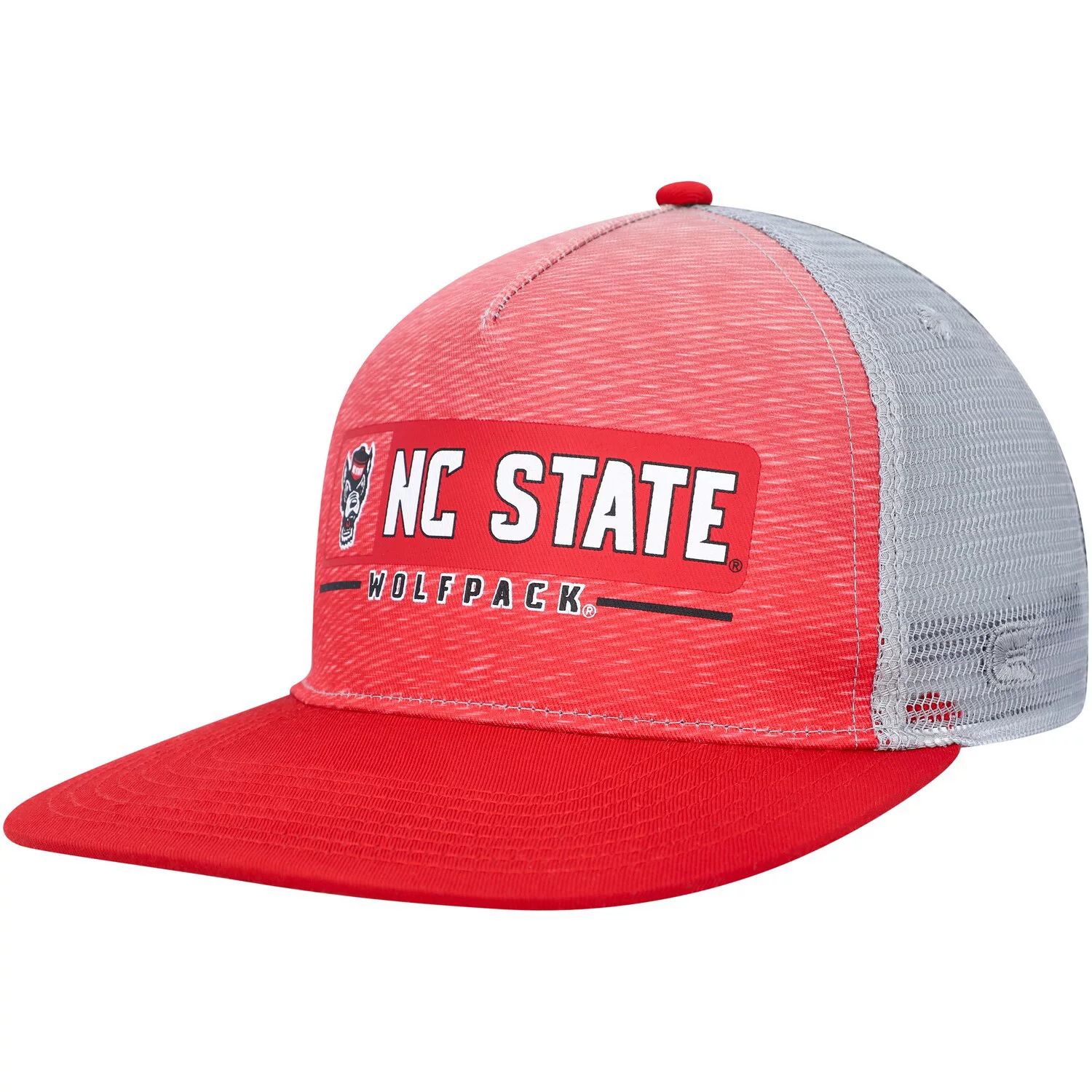 

Мужская кепка Colosseum Red/серая NC State Wolfpack Snapback