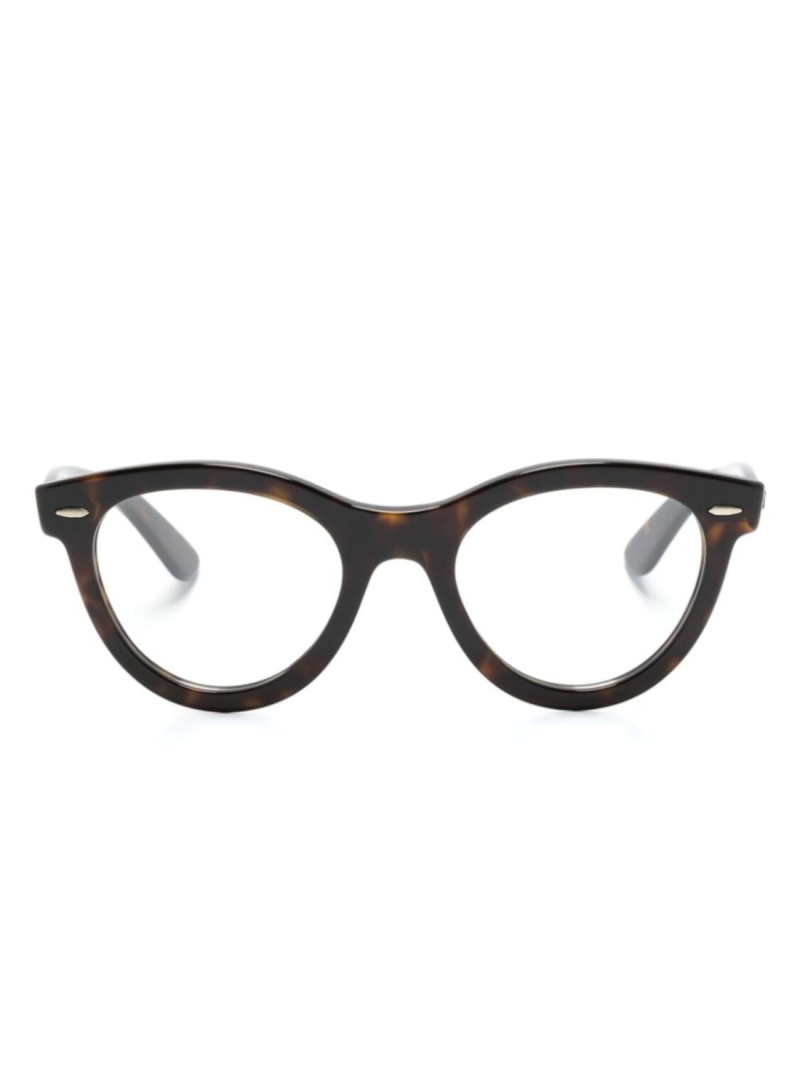 

Ray-Ban очки Wayfarer Way в круглой оправе, коричневый
