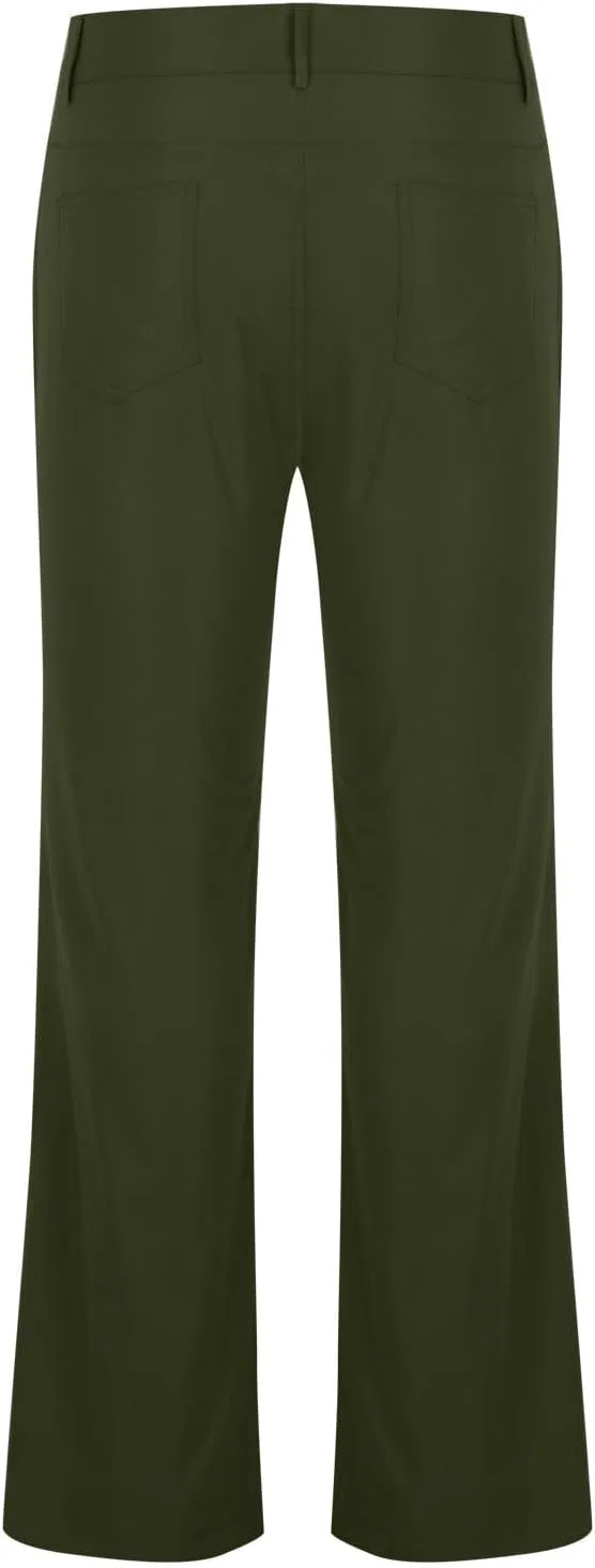 Джинсы клеш, Vintage, Army Green generic — фото 3