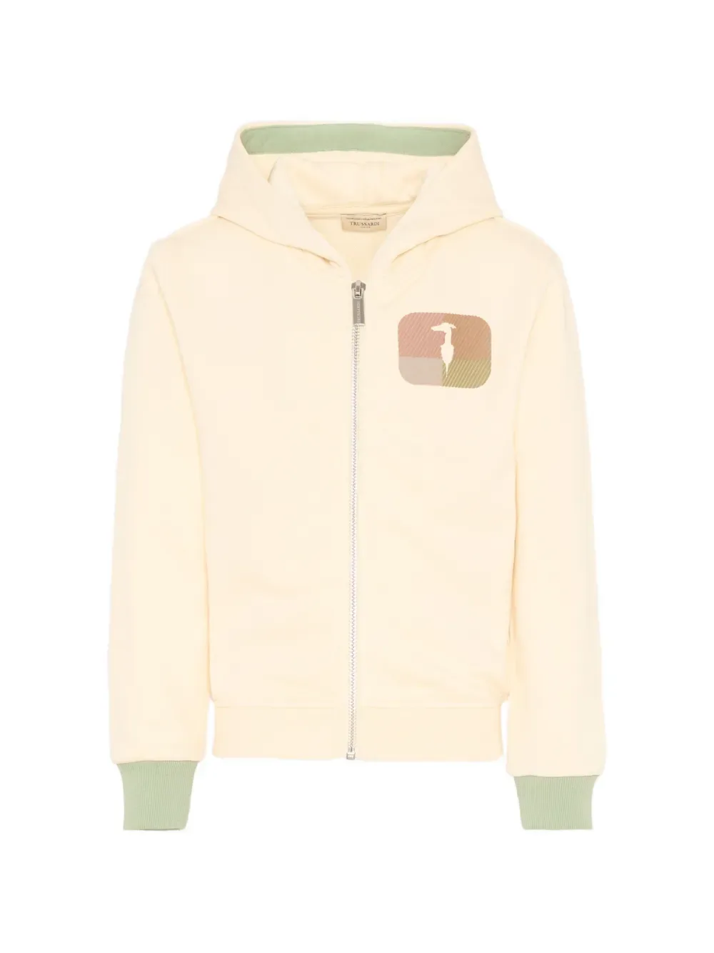 Толстовка на молнии TRUSSARDI JUNIOR, бежевый