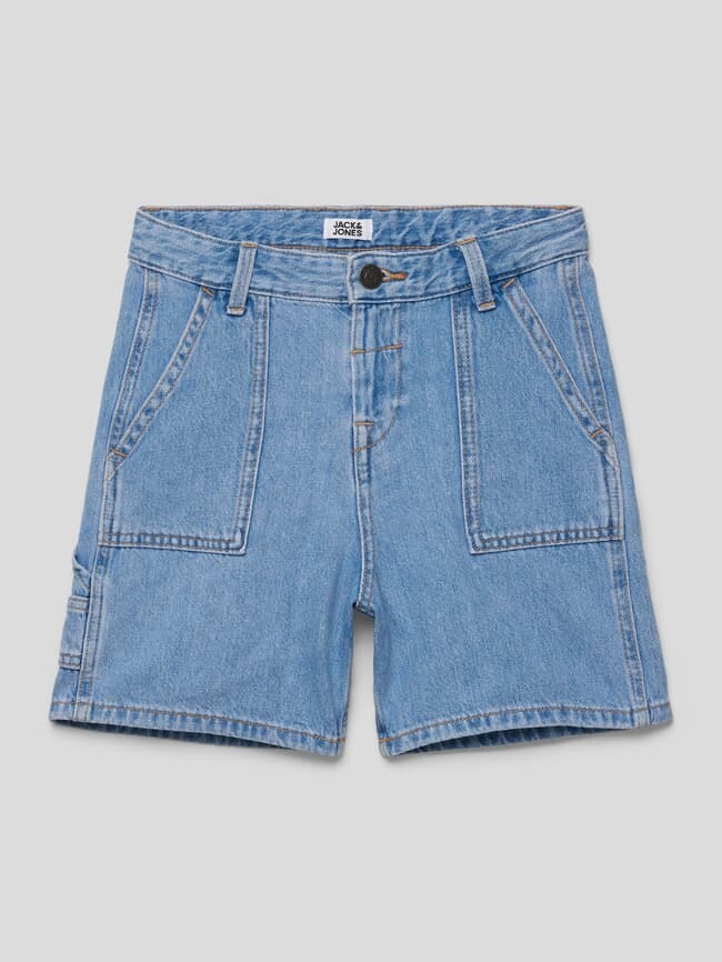 

Шорты-бермуды под джинсовую ткань, модель TONY Jack & Jones, синий