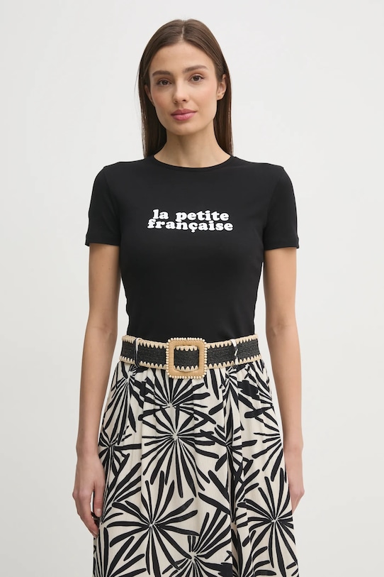 

Футболка хлопковая LPF La Petite Française, черный