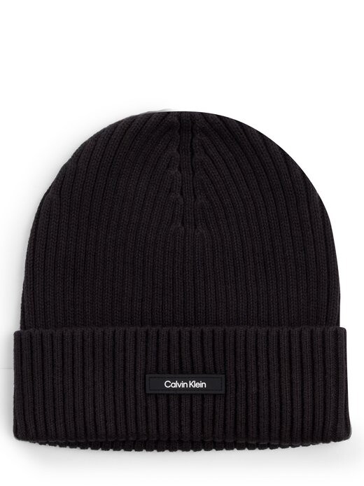 

Шапка с кашемировым наполнением Calvin Klein, черный