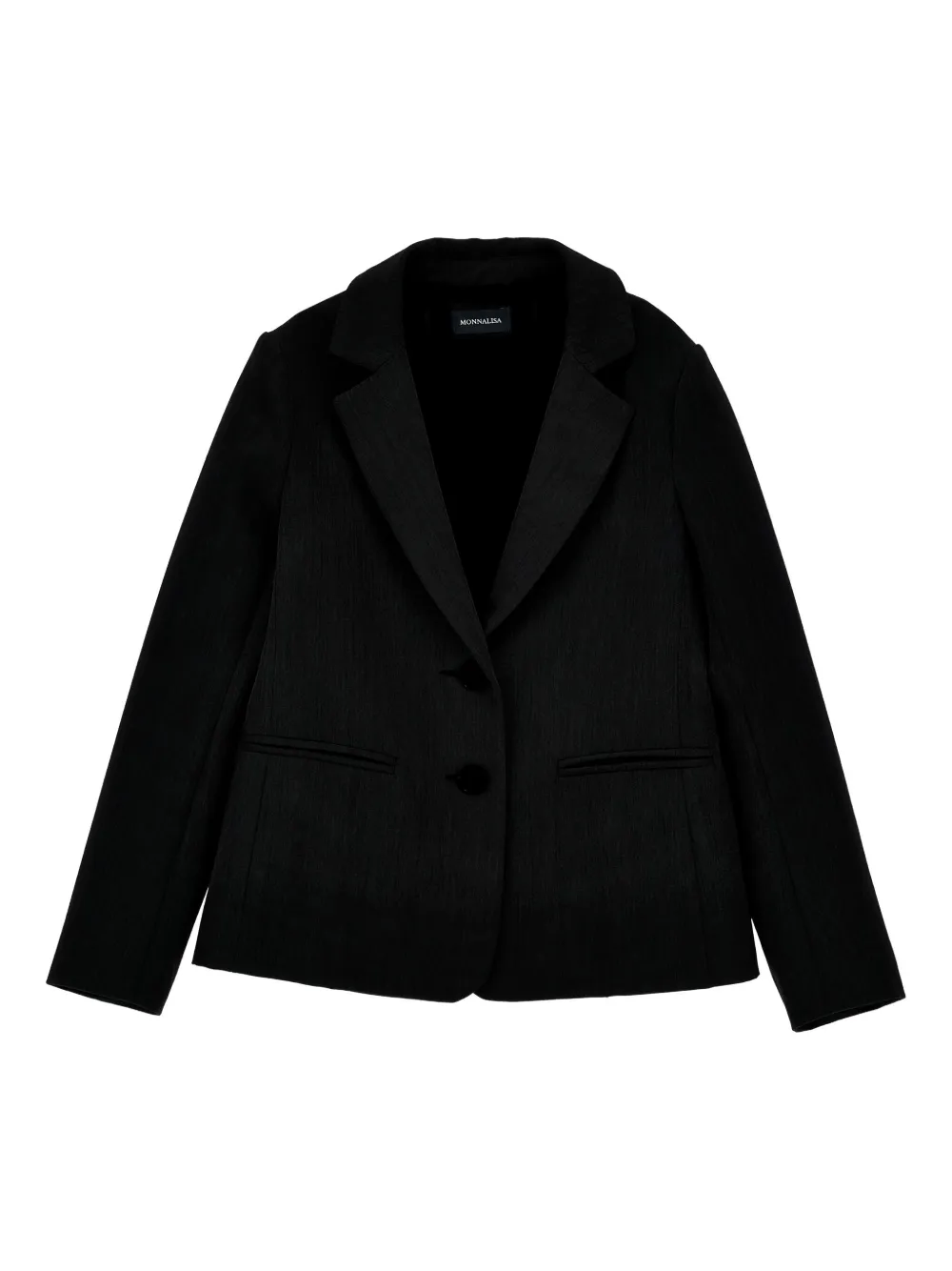 

Однобортный блейзер Monnalisa, черный