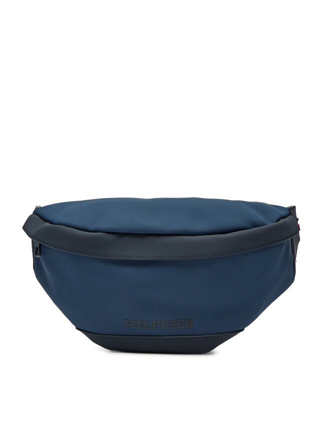

Поясная сумка Tommy Hilfiger Monotype Pu Bumbag AM0AM12603, темно-синий