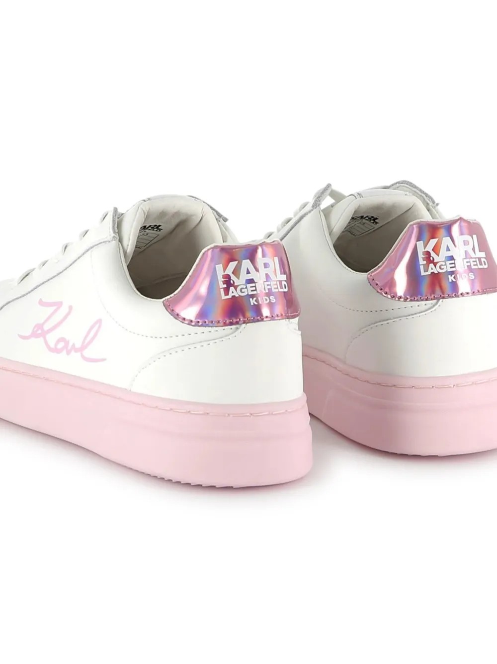 Кроссовки Karl Signature KARL LAGERFELD KIDS, белый — фото 2